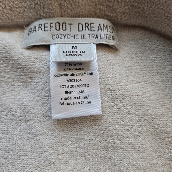 Barefoot Dreams Maxi Skirt Womens Beige Cozychic Ultra Lite - Picture 4 of 5